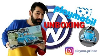 Playmobil Unboxing  VolksWagen  Beetle  70177 [upl. by Hael]