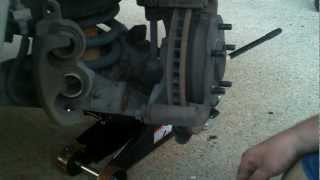 HOW TO REPLACE 19982005 CHEVY GM  BLAZER  JIMMY  BRAVADA  FRONT WHEEL BEARING HUB  SHOUT OUT [upl. by Wyly]