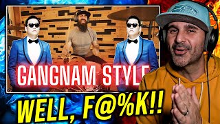 Reaction amp Analysis  EL ESTEPARIO SIBERIANO Gangnam Style  Drum Cover 💥 [upl. by Harbison]