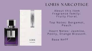 Loris Perfume  Narcotige Perfume [upl. by Pauiie437]