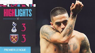 Tottenham Hotspur 33 West Ham  Lanzini Stunner Shocks Spurs 🚀  Premier League Highlights [upl. by Adnarram972]