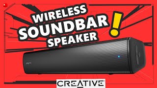 CREATIVE STAGE AIR V2 SOUNDBAR SPEAKER w BLUETOOTH [upl. by Rosner637]