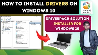 how to install drivers on windows 10  driver pack installer for windows 10  Imran Arif Tech [upl. by Cobbie]