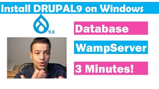 How to install Drupal on WampServer Latest Version Drupal 9 [upl. by Adnoral]