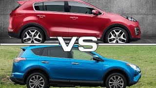 Kia Sportage vs Toyota RAV4 [upl. by Sineray657]