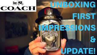 Coach Platinum by Coach  Unboxing First Impressions and Update [upl. by Mortie]