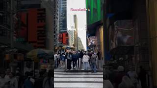 Walkng in manhattan trending ytshorts shorts viralshorts usa timesquare downtown newyork [upl. by Ilak717]