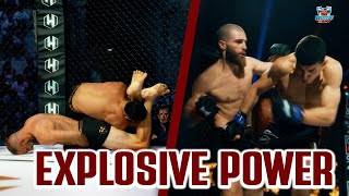 Hexagone MMA Highlights Explosive Power and Flash Knockouts Galore mma mmaonly hexagone [upl. by Adnorahs593]