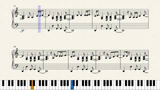 Jim James  State of the Art AEIOU piano arr by maría gonzález [upl. by Gnuhn]