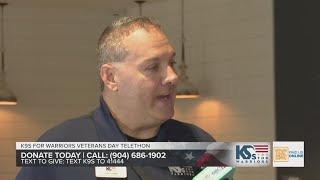 K9s for Warriors Veterans Day Telethon [upl. by Grizel]