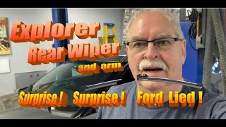 2018 Ford Explorer Rear Wiper Blade [upl. by Voe]