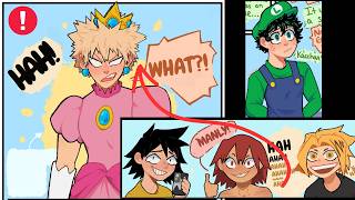 Bakudeku  Midoriya Saves Princess Kacchan 🎭 💥 English Comic Dub [upl. by Salazar]