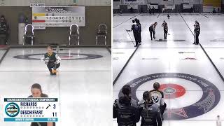 2024 Curling Alberta U20 Womens Provincial Championships  Semifinals  Richards vs DeSchiffart [upl. by Jankell]