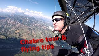 Hanggliding at Laragne final part  site guide for the Chabre area [upl. by Quennie716]