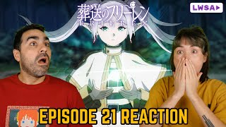 The Last Great Mage  Frieren Reaction  Episode 21 [upl. by Leissam]