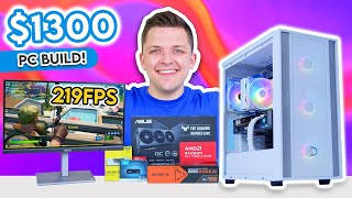 Awesome 1300 Gaming PC Build 2024 🙌 ft RX 7900 GRE w 1440p Benchmarks [upl. by Gurevich]