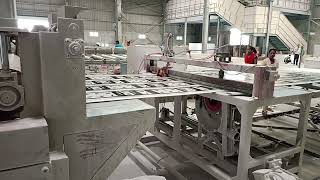 foam board machine line making 5mm glossy surface sheet 8x4 [upl. by Eiramannod]