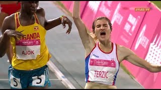 29th Universiade Athletics  1500m women FINALE  Amela Terzic GOLD [upl. by Seldun332]