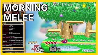 Morning Melee aMSaYoshi  Smash Melee Highlights [upl. by Okubo]