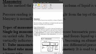 U Tube Manometer Pressure Measurement Industrial Process Control pressuremeasurement process [upl. by Apthorp]