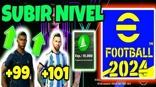 Como SUBIR NIVEL JUGADORES en EFOOTBALL 2025 ✅ [upl. by Ellevehs]