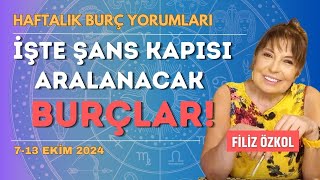 Merkür Jüpiter üçgeninin etkisiyle şans kapınız aralanacak 713 Ekim 2024 Haftalık Burç Yorumları [upl. by Ralip]