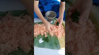 Pomelo salad  Jambra Tripura style tripurafood salad shortsvideo shorts viralvideo [upl. by Nosnej]