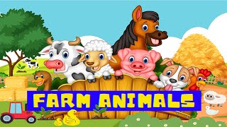 Farm Animals  RamPamPam Kids Songs  Children Songs and Nursery Rhymes [upl. by Leruj]