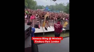 🇯🇲 VANESSA BLING HAD EVERYONE SINGING AT wirelessfestival2024 finsburypark london vanessabling [upl. by Beore]