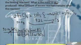 Intro to Chemistry 53 Limiting Reactants 33 [upl. by Anaerda898]