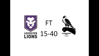 Leicester Lions v Chinnor [upl. by Anilem]