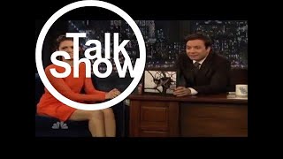 Talk ShowsEmmy Rossum got a Black Eye with Jimmy Fallon [upl. by Nnaylrebmik]