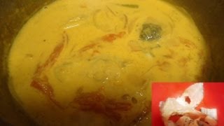 Fish  Coconut Milk Curry  Bass fish Curry with Coconut Milk  Kerala style [upl. by Notanhoj]