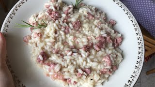 RISOTTO AL TASTASAL  ricetta veneta [upl. by Nuriel]