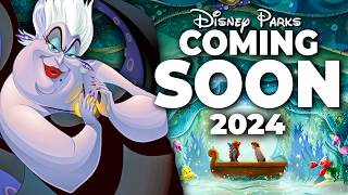 Top 7 New Disney Attractions amp Updates for 2024  Pt 2 Disneyland Disney World amp Disneyland Paris [upl. by Asusej]