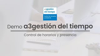 Demo a3gestion del tiempo [upl. by Yelyk]