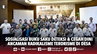 BNPT Gelar Sosialisasi Buku Saku Deteksi amp Cegah Dini Potensi Radikal Terorisme di Semarang [upl. by Neelyahs401]