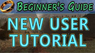 LOTRO New User Tutorial  Beginners Guide 03 Basics  The Lord of the Rings Online Guide [upl. by Remmus]