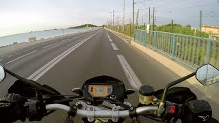 KTM 950 SM  Its Wheelie Time  Akrapovič Sound [upl. by Pillihp]