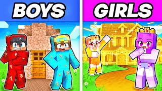 BOYS vs GIRLS ULTIMATE Challenge in Minecraft [upl. by Doro]