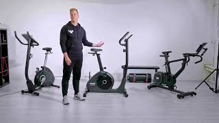 VirtuFit Low Entry Bike 10 Hometrainer  Review amp Test [upl. by Enneiviv]