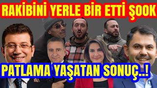 RAKİBİNİ YERLE BİR ETTİ KORKUTAN SONUÇ İZLİYENLERİ HAYRETE DÜŞÜRECEK İMAMOĞLUMU KURUMMU [upl. by Eirrod]