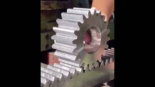 Rack and Pinion Gear machinist machine metalfabrication machineshop industrialfabrication [upl. by Gracye]