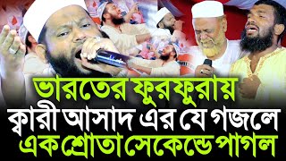 ক্বারী সাইদুল ইসলাম আসাদ  ভারতের ফুরফুরা শরীফে যে গজলে  এক শ্রোতা পাগল  Qari Saidul Islam Asad [upl. by Airotna]