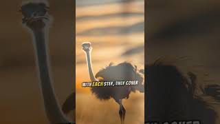 The Fastest Land Bird Discovering the Incredible Speed of Ostriches facts [upl. by Eicul]