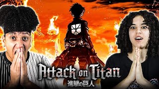 We reacted to EVERY ATTACK ON TITAN OPENINGS 19 and ranked ALL OF THEM [upl. by Vaios]