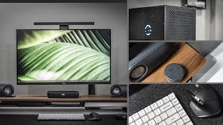 Clean amp Productive Tech Desk Setup Tour 2023  Whats On My Desk [upl. by Siriso]