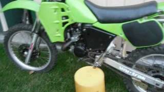 My New 1985 Kawasaki KX 125 [upl. by Cortie494]