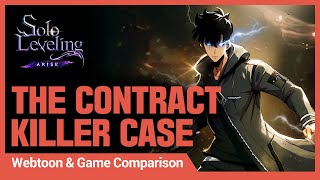 Solo LevelingARISE Webtoon amp Game Comparison The Contract Killer Case [upl. by Haldi454]