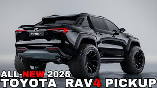 2025 Toyota Rav 4 Pickup Unveiled  The most powerful Hybrid Pickup [upl. by Assirral379]